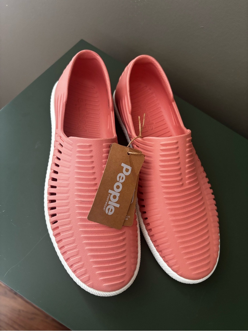People Footwear Eva Waterproof Shoes Terracotta Womens 7 Foam Espadrilles NWT